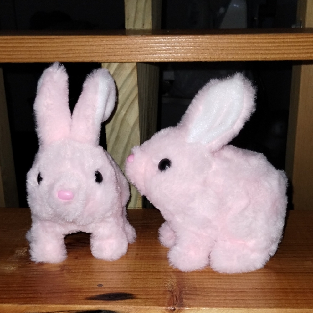 Pair Bunby The Toy Bunny 6.2" Tall New Out Of Box